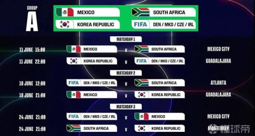 2026年世界杯时间几点，2026年世界杯几月份举行？